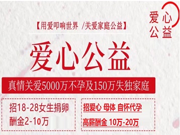 黄骅捐卵助孕生子 爱心志愿者招募